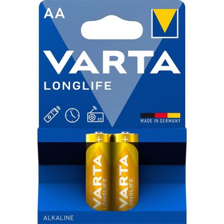 VARTA 4106101412 Longlife AA (LR6) alkáli ceruzaelem 2db/bliszter