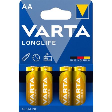 VARTA 4106101414 Longlife  AA alkáli ceruzaelem 4db/bliszter