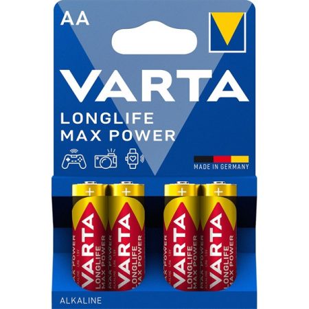 VARTA 4706101404 Max Tech AA alkáli ceruzaelem 4db/bliszter