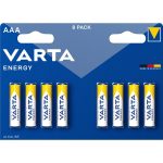   VARTA 4103229418 Energy AAA (LR03) alkáli mikroceruza elem 8db/bliszter