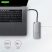 Axagon HMC-6M2 SUPERSPEED USB-C COMBO ezüstfekete 6IN1 HUB Axagon HMC-6M2 SUPERSPEED USB-C COMBO ezüstfekete 6IN1 HUB