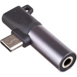 Akyga AK-AD-62 USB-C input/output - Jack 3,5mm adapter