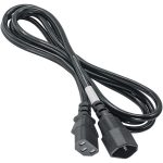   Akyga AK-PC-03A 1,8m IEC C14 - IEC C13 monitor / PC tápkábel hosszabító