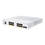   Cisco CBS250-16P-2G 16x GbE PoE+ LAN 2x SFP port L2 menedzselhető PoE+ switch
