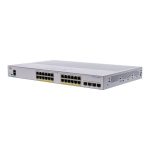   Cisco CBS250-24P-4G 24x GbE PoE+ LAN 4x SFP port L2 menedzselhető PoE+ switch
