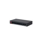   Dahua PFS3010-8GT-96-V2 1x 100/1000(Hi-PoE/PoE+/PoE)+7x 100/1000(PoE+/PoE)+2x gigabit uplink, 96W PoE switch