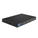   Linksys LGS352MPC 48x GbE PoE+ LAN 4x SFP+ port L3 menedzselhető PoE+ switch