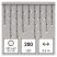 Emos D4CC01 3,6m/200LED/kül-beltéri/hideg fehér jégcsap karácsonyi LED fényfüggöny