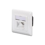   DIGITUS DN-9008-1 Cat.6A Class EA 2x RJ45 süllyesztett fali aljzat