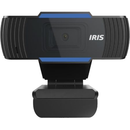 IRIS W-25 mikrofonos fekete/kék FullHD webkamera