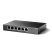 TP-Link TL-SF1006P 6x10/100Mbps FE LAN port 4xPoE+ nem menedzselhető asztali switch