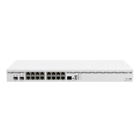 MikroTik CCR2004-16G-2S+ 16xGbE LAN 2x SFP+ port 19" Cloud Core router MikroTik CCR2004-16G-2S+ 16xGbE LAN 2x SFP+ port 19" Cloud Core router