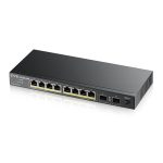   ZyXEL GS1100-10HP 8x GbE LAN PoE (120W) 2x GbE SFP port PoE switch