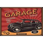 PF Premium Garage 20x30 cm-es retro dekor fémtábla