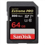   Sandisk 00121505 64GB SD (SDXC Class 10 UHS-II U3) Extreme Pro memóriakártya