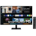   Samsung 27" M5 S27BM500EU FHD VA HDR10 fekete SMART monitor távirányítóval