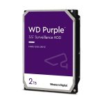   Western Digital 3,5" 2000GB belső SATAIII 5400RPM 256MB PURPLE WD22PURZ winchester 3 év