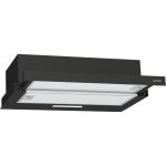   Gorenje TH60E3B fekete, szabadonálló, hagyományos, méret:60 cm, teleszkópos, zajszint:67 dB, páraelszívó