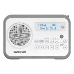   Sangean DPR-67 W/G DAB+/FM-RDS fehér-szürke digitális rádióvevő