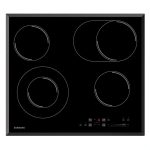   Samsung CTR164NC01/XEO fekete, beépíthető, elektromos üvegkerámia, főzőzóna: 4, beépíthető méret: 56cm, főzőlap