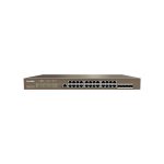   Tenda TEG5328P-24-410W 24port GbE LAN PoE (370W) L3 menedzselhető switch