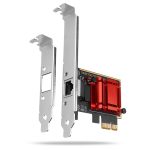   Axagon PCEE-G25 Gigabit Ethernet 1 sávos PCI-Express kártya