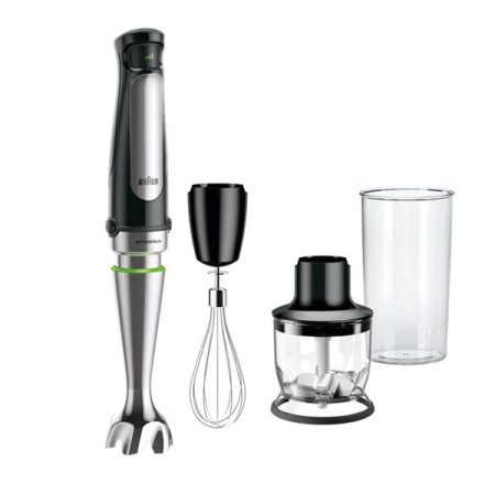 Braun MQ7025X MultiQuick 7 3in1 fekete-ezüst botmixer szett Braun MQ7025X MultiQuick 7 3in1 fekete-ezüst botmixer szett