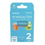   Panasonic Eneloop BK-3LCCE/2BE AA 950mAh ceruza akku 2db/csomag