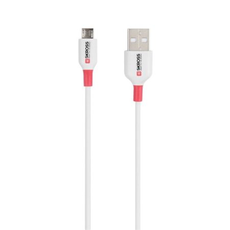 Skross MICROCABLE-120CM 1,2m USB/microUSB adat- és töltőkábel