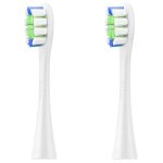   Oclean X / X PRO / Z1 / Flow / AIR / One 2db-os fehér plaque control fogkefe pótfej