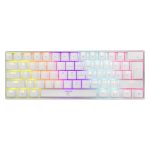   White Shark SHINOBI GK-2022W/BL-HU fehér mechanikus (blue switch) gamer billentyűzet