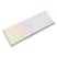 White Shark SHINOBI GK-2022W/BL-HU fehér mechanikus (blue switch) gamer billentyűzet