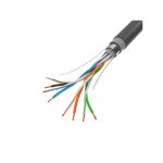   Lanberg LCF5-21CU-0305-BK 305m Cat5e F/UTP AWG24 Fca PE árnyékolt fekete kültéri kábel