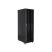 Lanberg FF01-8042-12B 19" 42U SZÉL:800mm MÉLY:1000mm MAG:2047mm lapraszerelt üvegajtós fekete rack szekrény