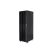 Lanberg FF01-8842-12B 19" 42U SZÉL:800mm MÉLY:800mm MAG:2047mm lapraszerelt üvegajtós fekete rack szekrény