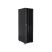 Lanberg FF01-8047-12B 19" 47U SZÉL:800mm MÉLY:1000mm MAG:2270mm lapraszerelt üvegajtós fekete rack szekrény