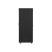 Lanberg FF01-8047-12B 19" 47U SZÉL:800 MÉLY:1000 MAG:2270 lapraszerelt üvegajtós fekete rack szekrény