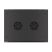 Lanberg WF01-6415-10B 19" 15U SZÉL:600 MÉLY:450 MAG:774 lapraszerelt üvegajtós fekete fali rack szekrény
