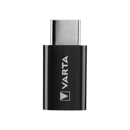 Varta 57945101401 microUSB - Type C fekete adapter Varta 57945101401 microUSB - Type C fekete adapter