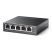TP-Link TL-SF1005P 5x10/100Mbps LAN port 4xPoE nem menedzelhető asztali switch