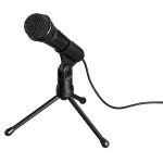 Hama 00139905 MIC-P35 ALLROUND fekete asztali mikrofon
