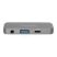 DIGITUS DA-70893 USB-C 4 portos univerzális mobil dokkoló DIGITUS DA-70893 USB-C 4 portos univerzális mobil dokkoló