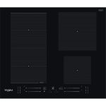   Whirlpool WF S4160 BF fekete, beépíthető, indukciós, főzőzóna: 4, beépíthető méret: 56cm, főzőlap