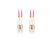 Lanberg FO-LULU-MD41-0020-VT duplex optikai patch kábel 4xLC/UPC csatlakozóval, 50/125 LSZH OM4, 2m
