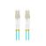 Lanberg FO-LULU-MD31-0050-TQ duplex optikai patch kábel 4xLC/UPC csatlakozóval, 50/125 LSZH OM3, 5m