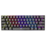   White Shark SHINOBI GK-2022B/R-US fekete mechanikus (red switch) gamer billentyűzet