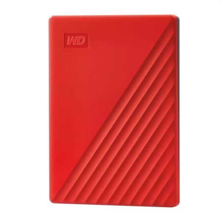 Western Digital My Passport WDBPKJ0040BRD 2,5" 4TB USB3.0 piros külső winchester Western Digital My Passport WDBPKJ0040BRD 2,5" 4TB USB3.0 piros külső winchester