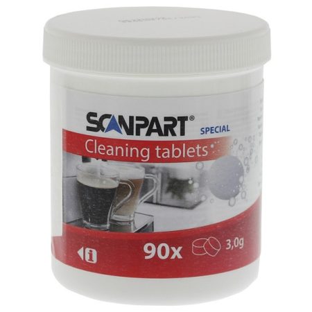 Scanpart 2790000230 kávéfözőhöz 3 g 15 mm 90 db tisztítótabletta Scanpart 2790000230 kávéfözőhöz 3 g 15 mm 90 db tisztítótabletta