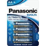   Panasonic EVOLTA LR6EGE/4BP 1,5V AA/ceruza szupertartós alkáli elem 4 db/csomag