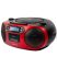Aiwa BBTC-550RD hordozható piros rádiós CD lejátszó